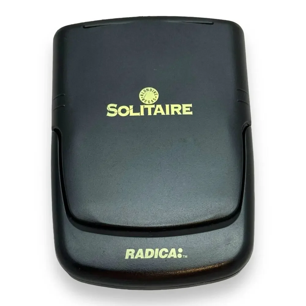 Radica Solitaire Handheld Electronic Game